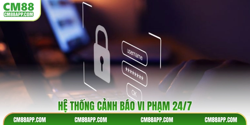 Hệ thống cảnh báo vi phạm 24/7